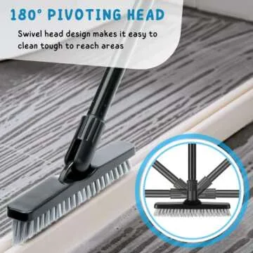 Kefanta Grout Brush - Long Handle 49'' Cleaning Tool