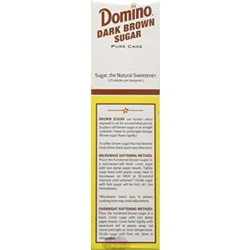 Domino Pure Cane Dark Brown Sugar 1lb