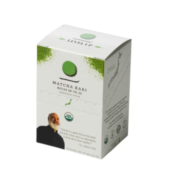 Dr. Weil's Organic Matcha Green Tea Sticks - 24 Pack