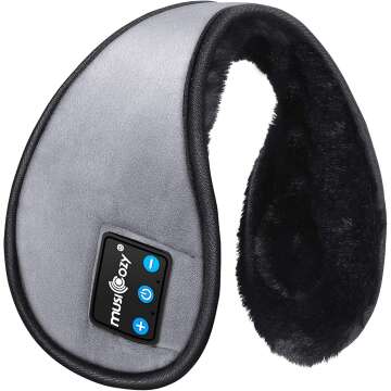 Bluetooth Ear Warmers with Built-in Speakers