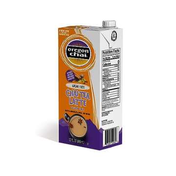 Oregon Chai Sugar Free Chai Concentrate, 32 Fluid Ounce (Pack of 6)