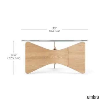 Stylish Umbra Madera Round Coffee Table Online