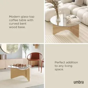 Stylish Umbra Madera Round Coffee Table Online