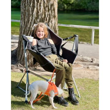 Portable KingCamp Hammock Chair with Adjustable Back