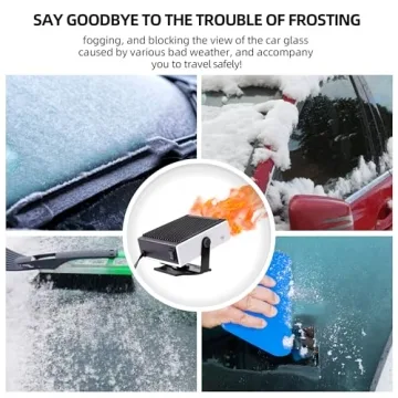 Portable Car Heater for Fast Defrosting & Cooling