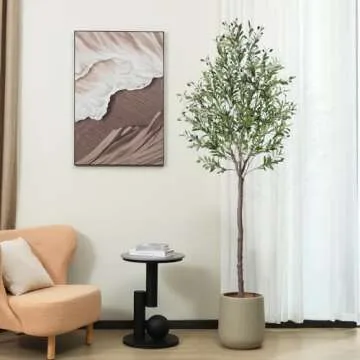 OAKRED 7FT Artificial Olive Tree for Indoor Decor