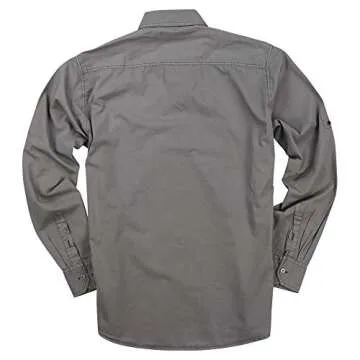 Urban Boundaries Garment Dyed Military Style Shirt