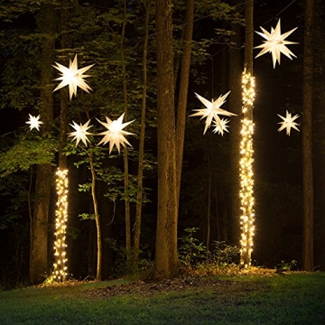 Kringle Traditions 14" White Moravian Star Outdoor Decoration