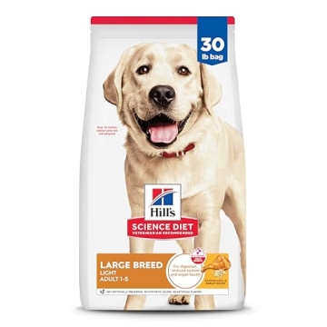 Hill's Science Diet Light - Large Breed Dry Dog Food for Healthy Weight