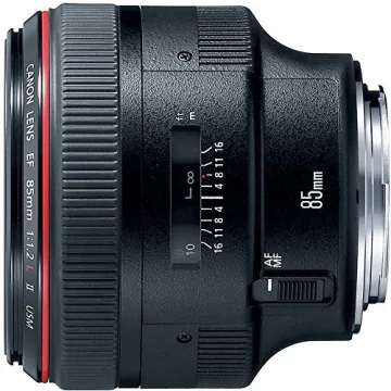 Canon EF 85mm f1.2L II USM Lens for Canon DSLR - Renewed