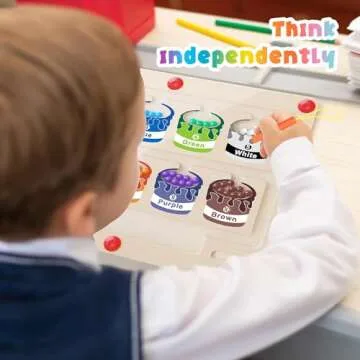 Aokehy Magnetic Color and Number Maze for Kids 3+