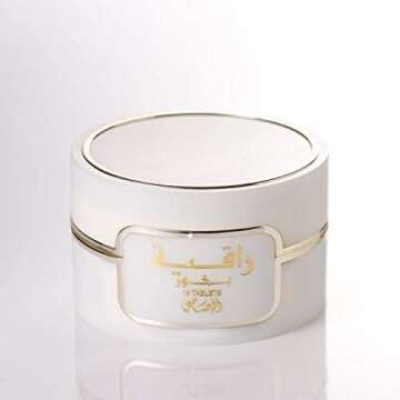 Bakhour Raqiya - 18 Tablets I Warm Arabian Hospitality | Sparkling Vivacious Elegance Offered by Bergamot, Ambroxan, Grapefruit Cedarwood, & Timeless Agarwood with Musk Perfumes I by Rasasi