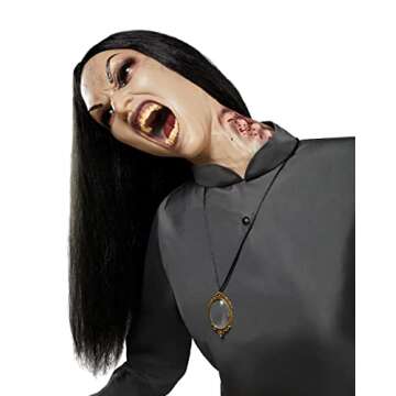 Spirit Halloween The Widow Animatronic 5.8 Feet Prop