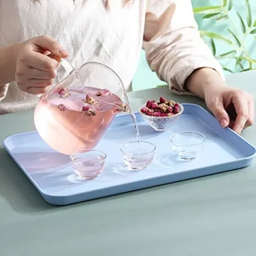 Durable Eco-Friendly Wheat Straw Tray Set for All Uses