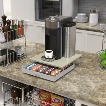 DecoBrothers Supreme Vertuoline Drawer for Nespresso Pods