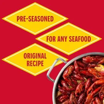 Louisiana Fish Fry Products Crawfish, Shrimp & Crab Boil Seasoning Bundle - 4.5 lbs Powder Boil and 16 oz Bottle of Concentrated Liquid Boil - Spicy, Delicious, and Low Salt Cajun Seasoning