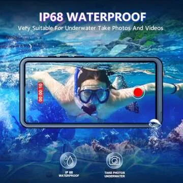Temdan Waterproof Case for Samsung Galaxy S25 Ultra
