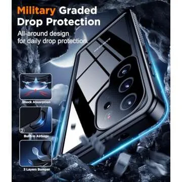Temdan Waterproof Case for Samsung Galaxy S25 Ultra