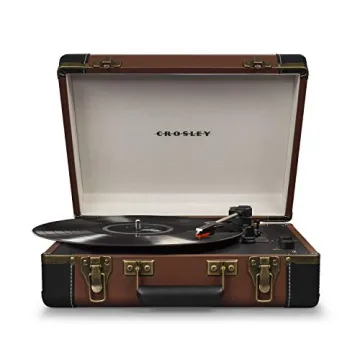 Crosley Vintage Bluetooth Suitcase Vinyl Record Player