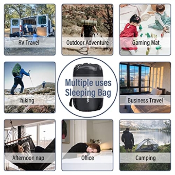 BISINNA XXL Sleeping Bag for Big and Tall Adults