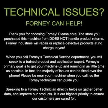 Forney 271 Easy Weld 140 MP Multi-Process Welder - Versatile 3-in-1 Welding Machine for MIG, DC TIG, and Stick Welding Application