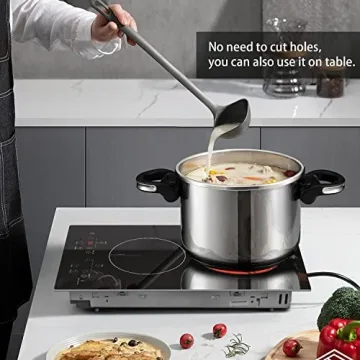 Karinear 2 Burners Electric Cooktop for Modern Kitchens