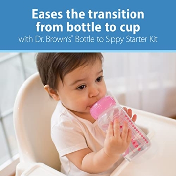 Dr. Brown’s 9oz Anti-Colic Sippy Bottle Starter Kit