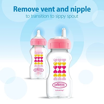 Dr. Brown’s 9oz Anti-Colic Sippy Bottle Starter Kit