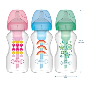 Dr. Brown’s 9oz Anti-Colic Sippy Bottle Starter Kit