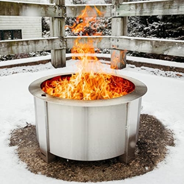 Breeo Smokeless Fire Pit for Families and Outdoor Cooking