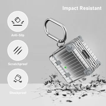 KOREDA Funny Suitcase Design AirPods Case - Stylish Protection