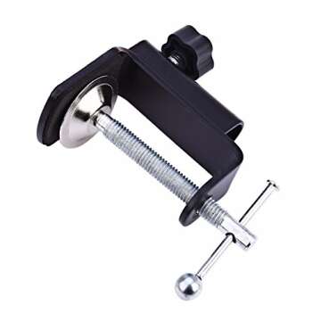 AceTaken 33'' Articulating Arm Phone Mount Stand for Baking Crafting Demo Videos/Live Streaming (Compatible with 4-6.5'' Screen Smartphone)