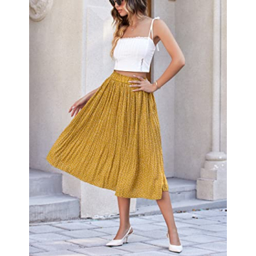 Chigant Boho Floral Maxi Skirt for Women - Versatile Style