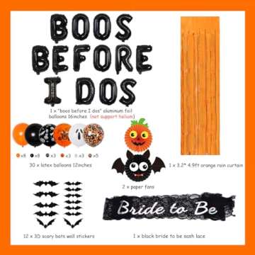 Halloween Bachelorette Party Decorations Fun & Spooky Set