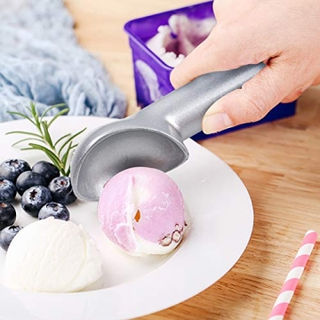 HANSGO Nonstick Anti-Freeze Ice Cream Scoopers Dishwasher Safe