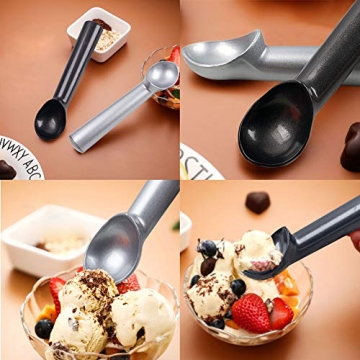 HANSGO Nonstick Anti-Freeze Ice Cream Scoopers Dishwasher Safe