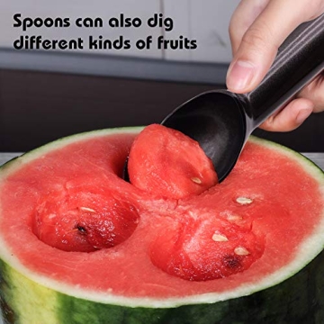 HANSGO Nonstick Anti-Freeze Ice Cream Scoopers Dishwasher Safe