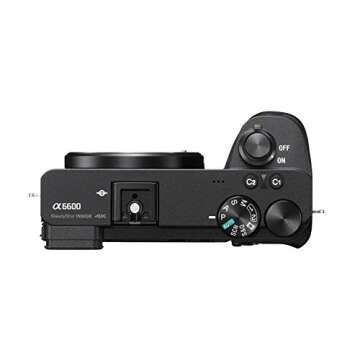 Sony a6600 Mirrorless Digital Camera Bundle with Pixel Advanced Accessories | Sony Alpha 6600