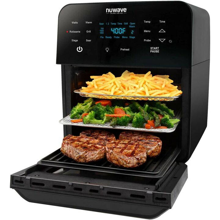 NUWAVE Brio 15.5 Qt Air Fryer Oven - Family Size
