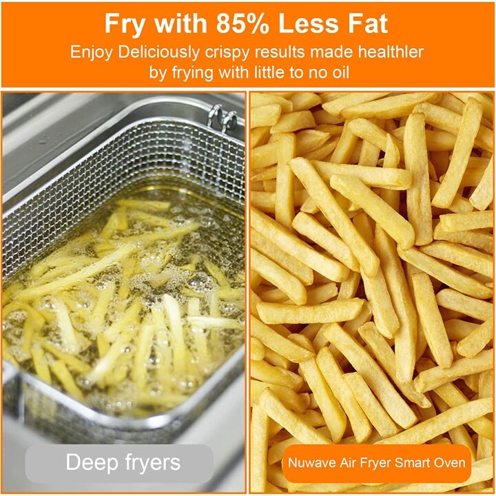 NUWAVE Brio 15.5 Qt Air Fryer Oven - Family Size