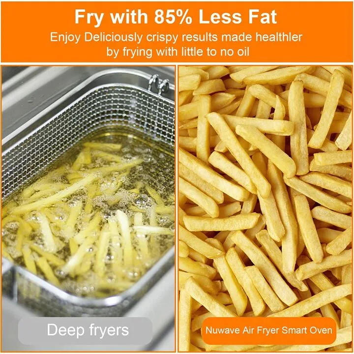 NUWAVE Brio 15.5 Qt Air Fryer Oven - Family Size