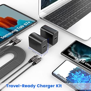 45W USB-C Super Fast Charger Type C - 2 Pack