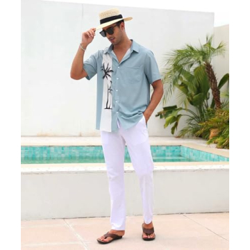 Men's Vintage Bowling Shirt for Retro Style Lovers