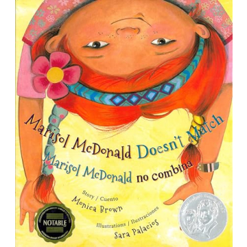 Marisol McDonald Doesn't Match Bilingual Children's Book