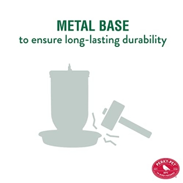 Perky-Pet 1 Mason Jar Wild Bird Waterer - Blue Charming Design