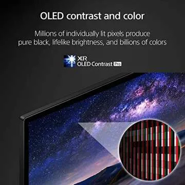 Sony OLED 65 inch BRAVIA XR A80L Series 4K Ultra HD TV: Smart Google TV with Dolby Vision HDR and Exclusive Gaming Features for The PlayStation® 5 XR65A80L- 2023 Model,Black