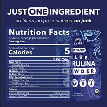 Organic Blue Spirulina Powder - Nutrient-Dense Superfood