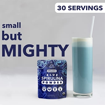 Organic Blue Spirulina Powder - Nutrient-Dense Superfood