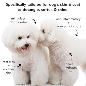 Pride and Groom Non Shedder Box Set for Dogs - Natural Shampoo & Conditioner