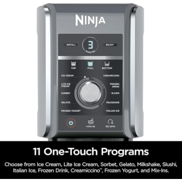 Ninja CREAMi Deluxe 11-in-1 Frozen Treat Maker